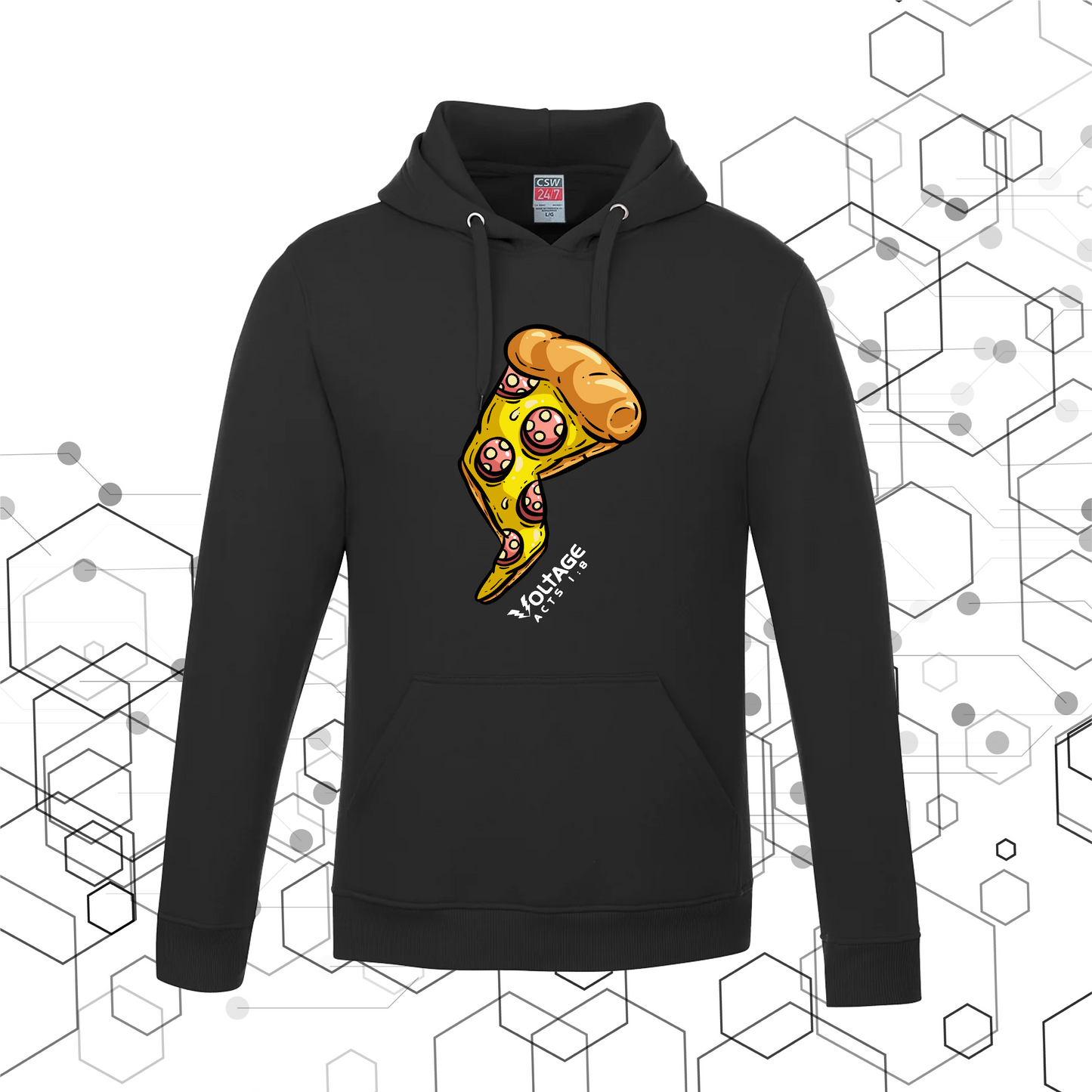 Voltage Pizza Hoodie