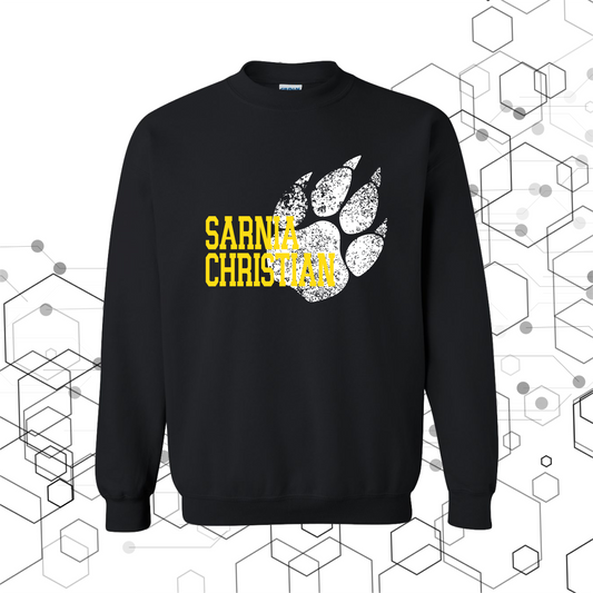 Paw Print Crewneck