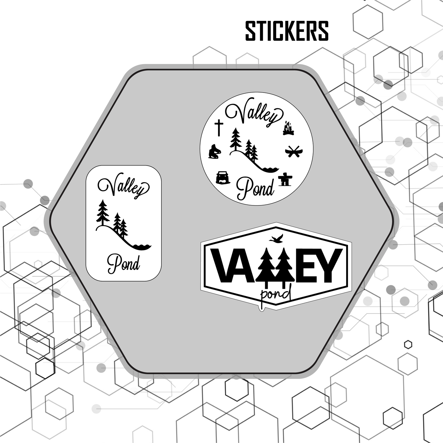 Valley Pond Stickers